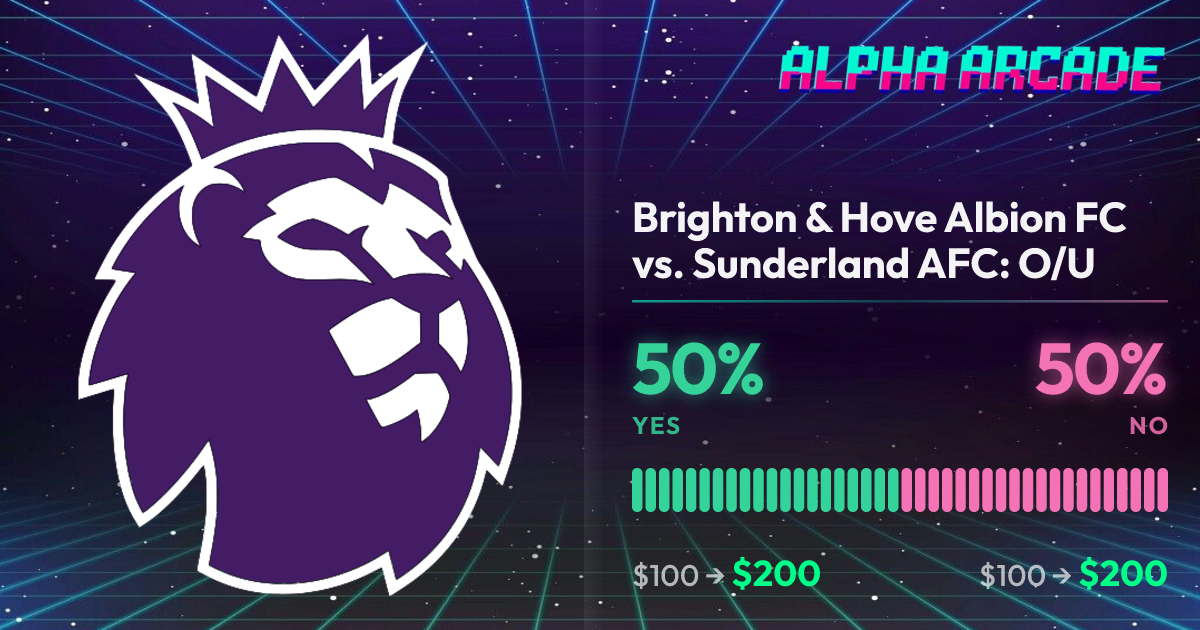 YES 50% / NO 50%