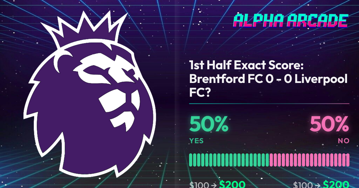 YES 50% / NO 50%