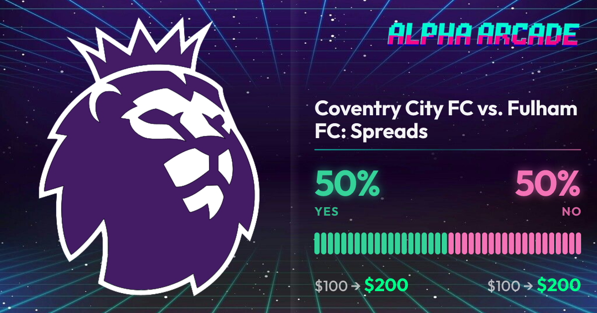 YES 50% / NO 50%