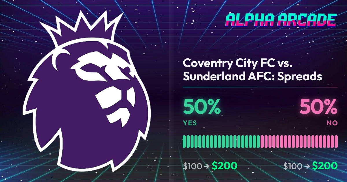 YES 50% / NO 50%