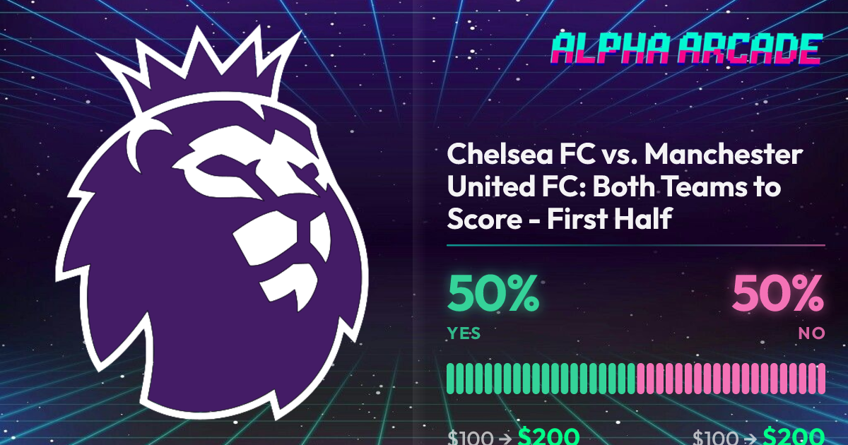 YES 50% / NO 50%