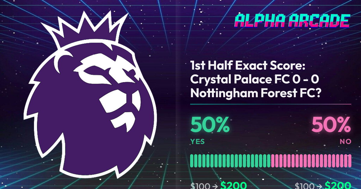 YES 50% / NO 50%
