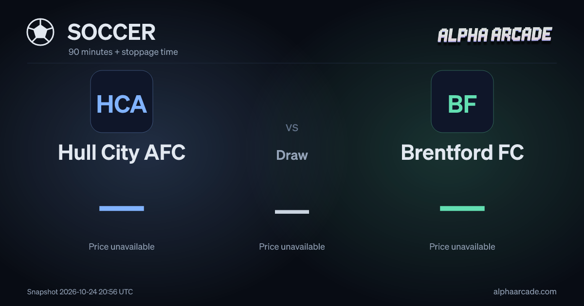 SOCCER: Hull City AFC — / Draw — / Brentford FC —