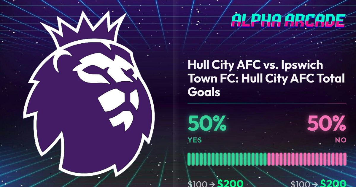 YES 50% / NO 50%