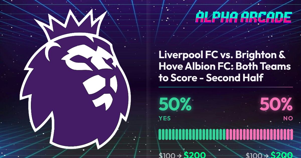 YES 50% / NO 50%
