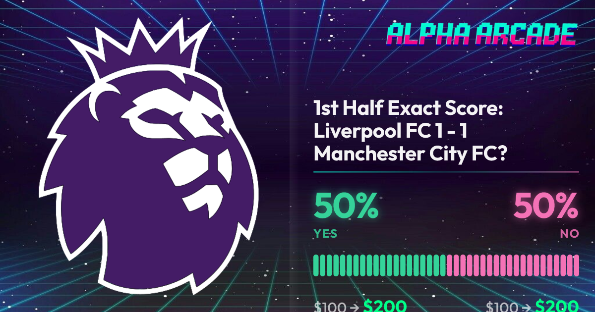 YES 50% / NO 50%