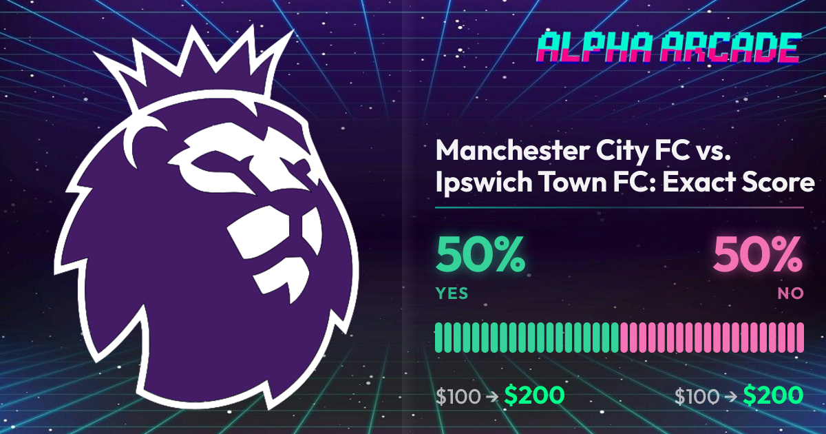 YES 50% / NO 50%