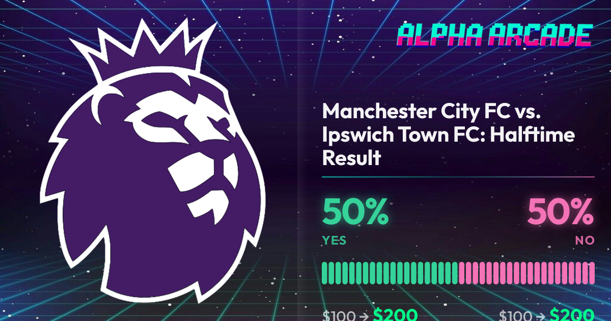 YES 50% / NO 50%
