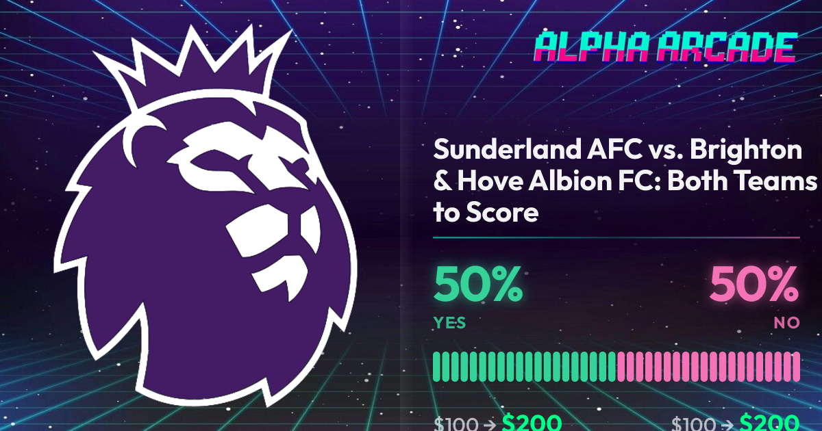 YES 50% / NO 50%