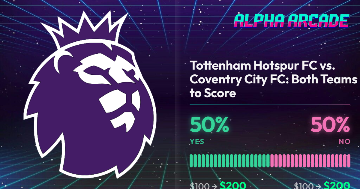 YES 50% / NO 50%