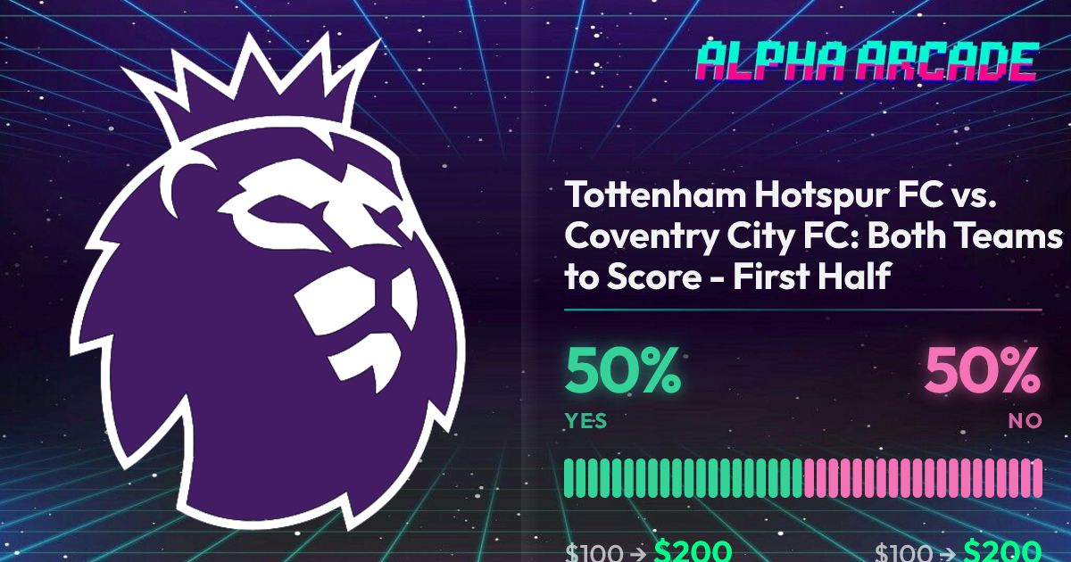 YES 50% / NO 50%