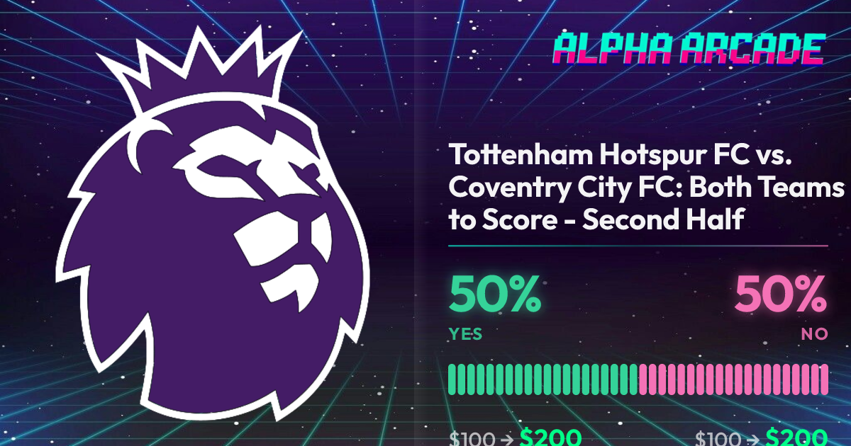 YES 50% / NO 50%