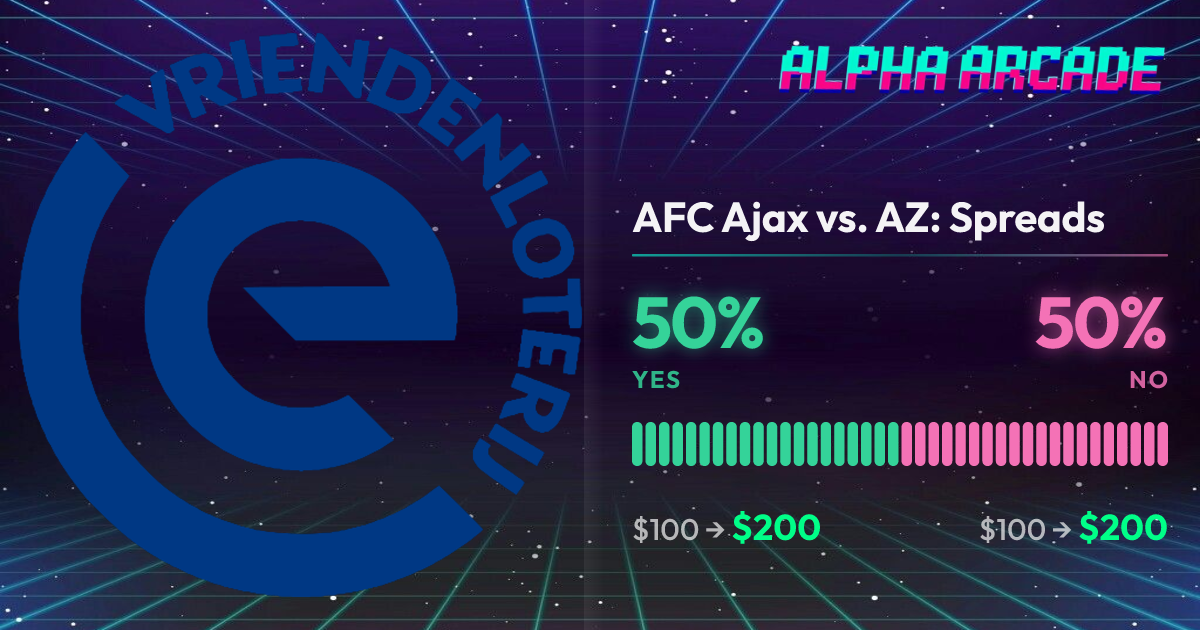 YES 50% / NO 50%