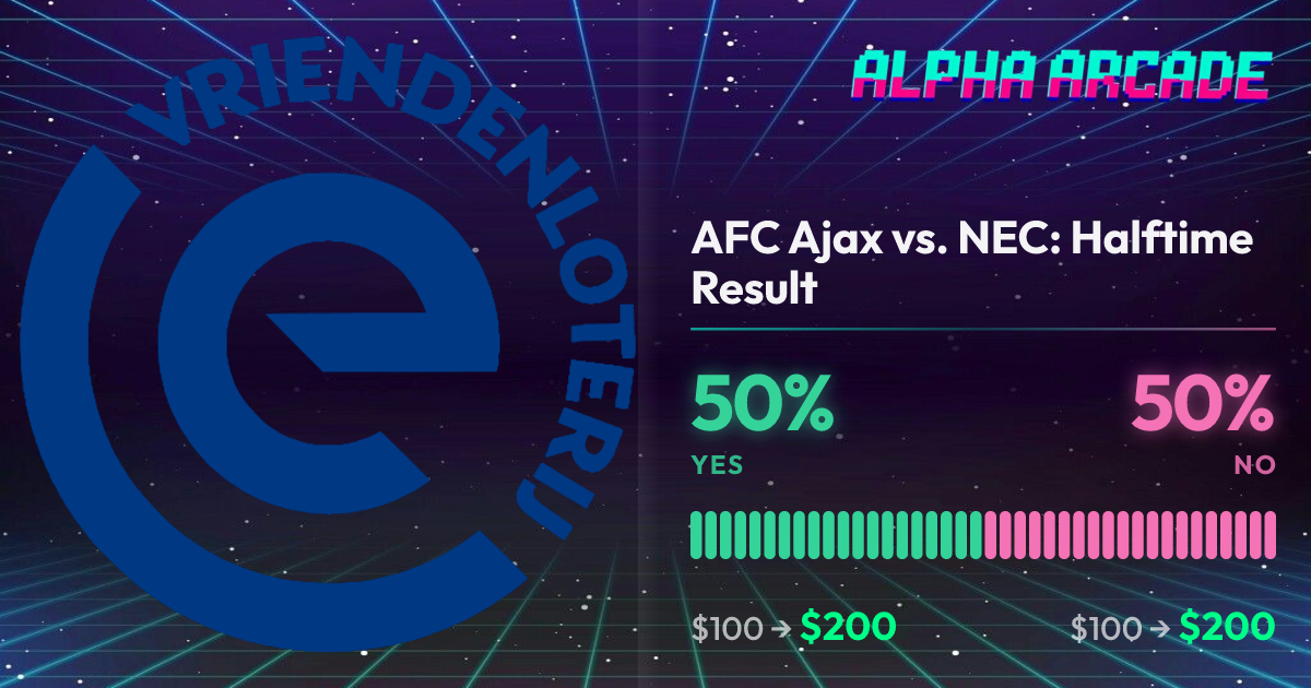 YES 50% / NO 50%