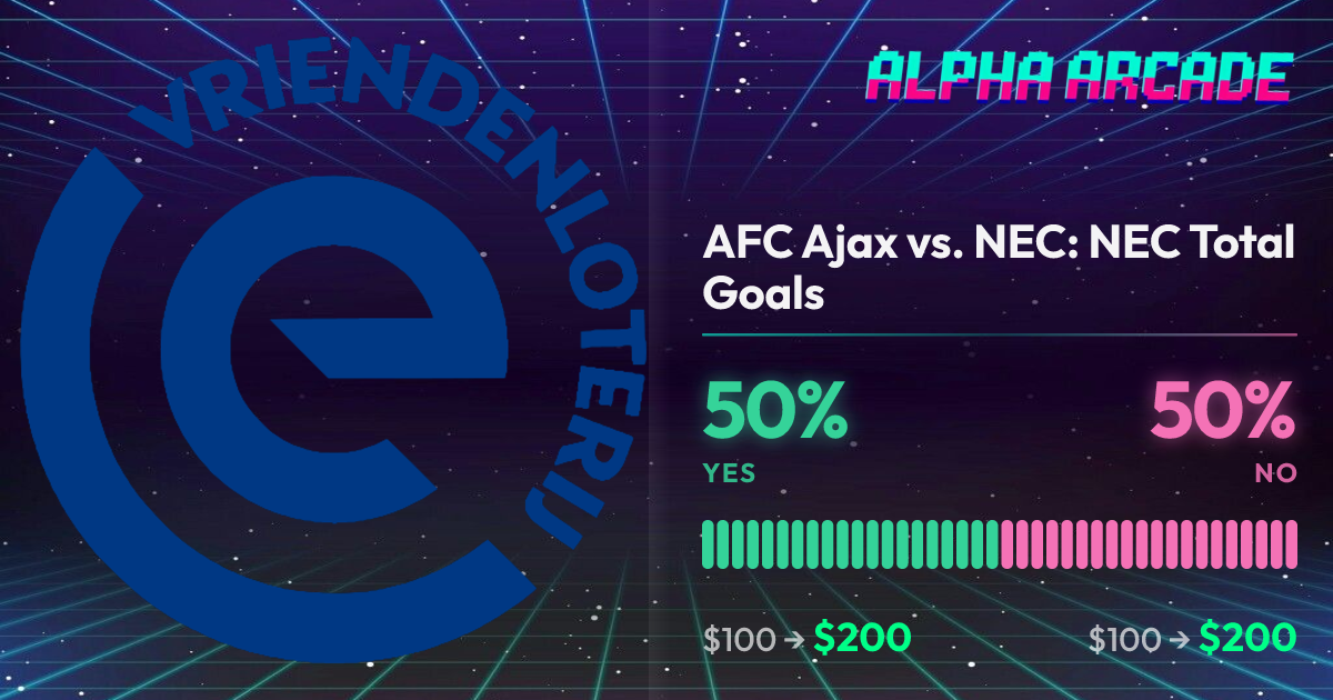YES 50% / NO 50%