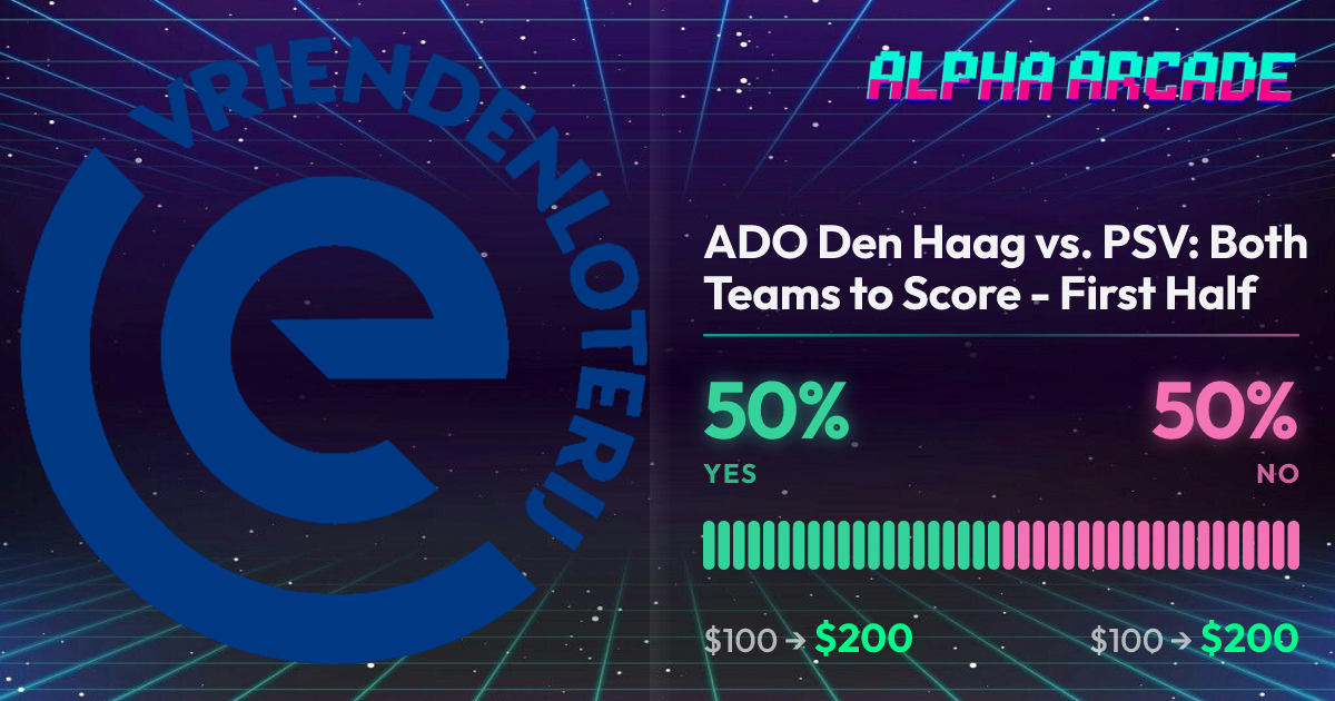 YES 50% / NO 50%
