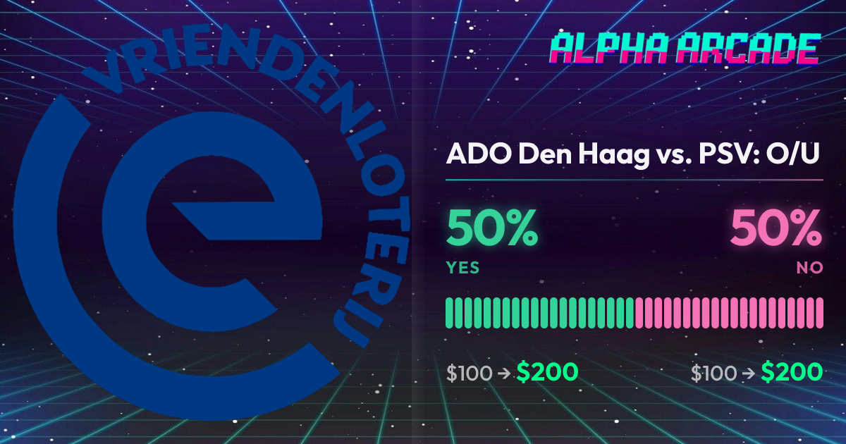 YES 50% / NO 50%