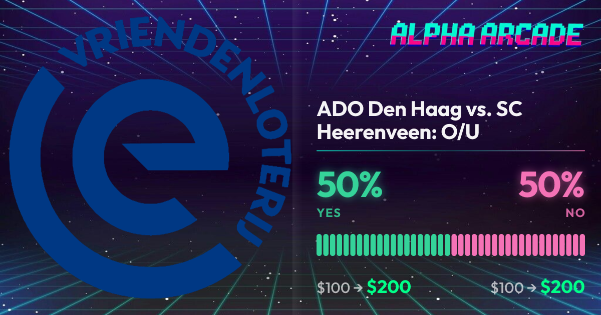 YES 50% / NO 50%