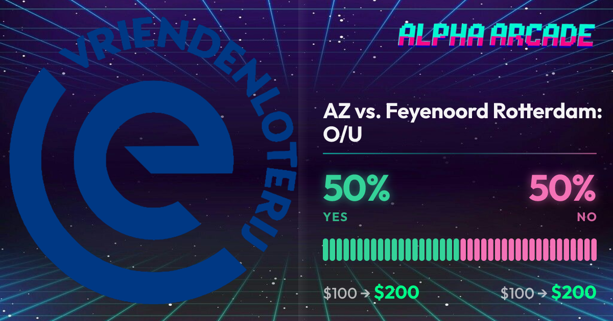 YES 50% / NO 50%