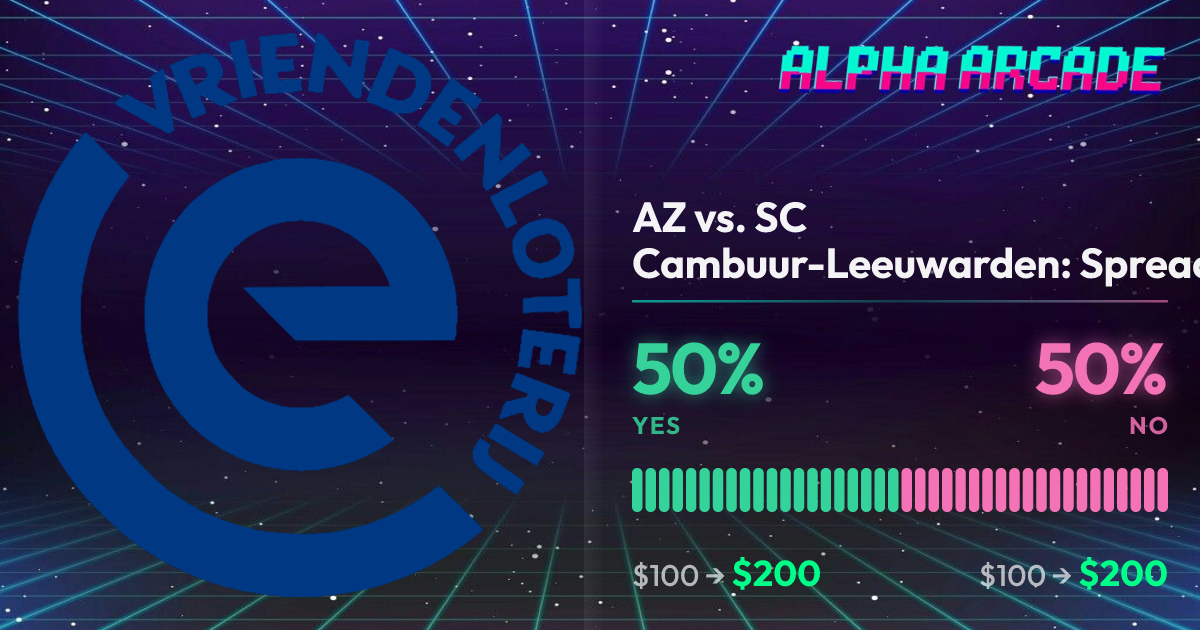 YES 50% / NO 50%