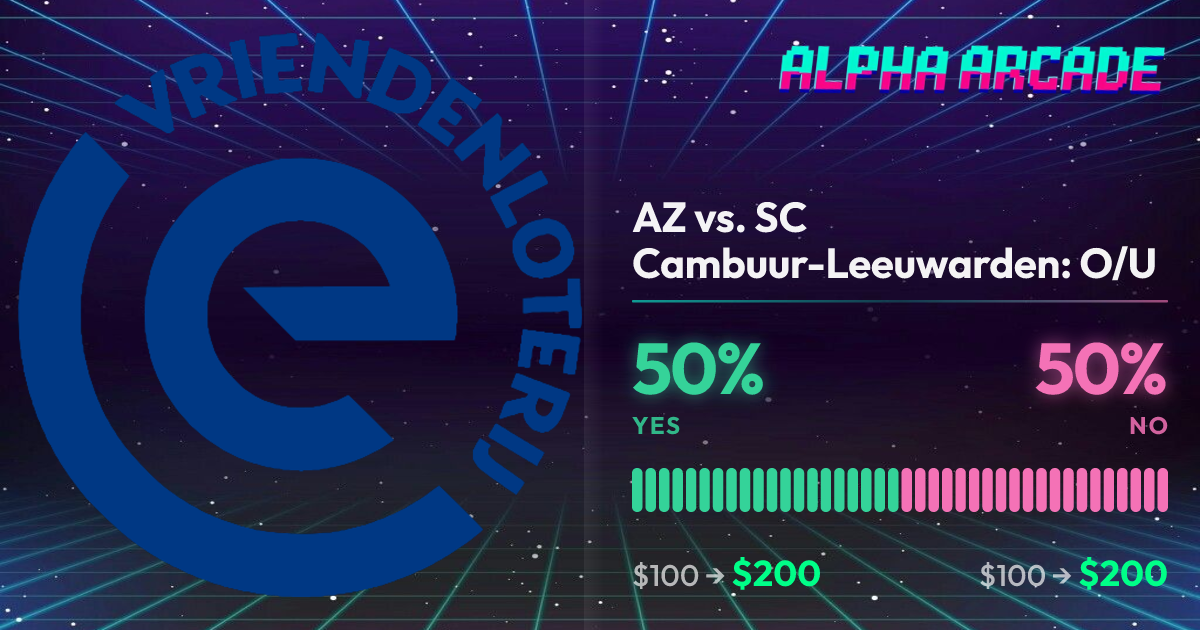 YES 50% / NO 50%