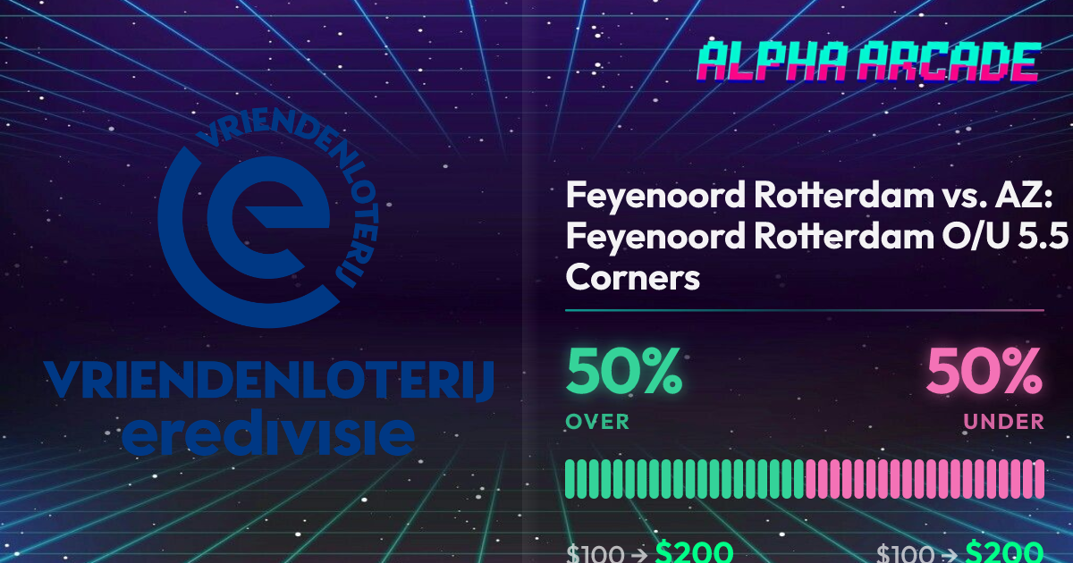 YES 50% / NO 50%