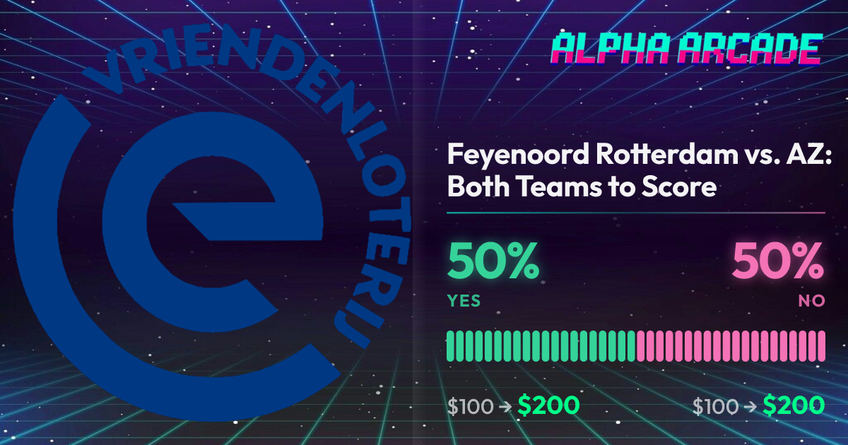 YES 50% / NO 50%