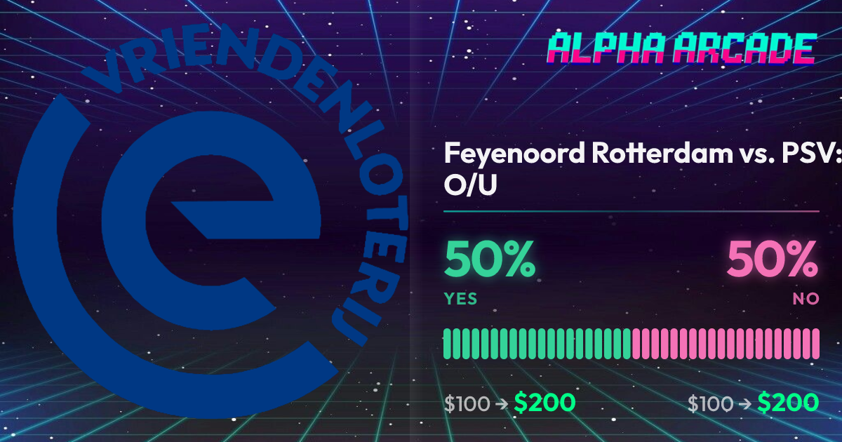 YES 50% / NO 50%