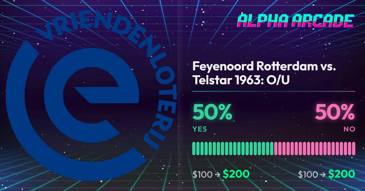 YES 50% / NO 50%