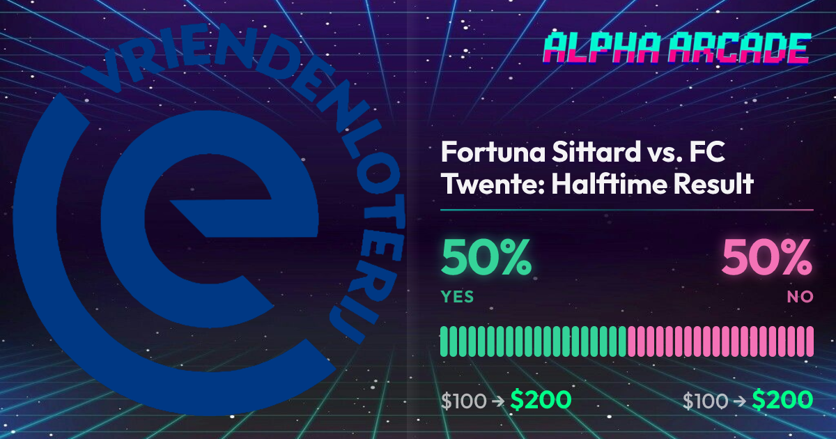 YES 50% / NO 50%