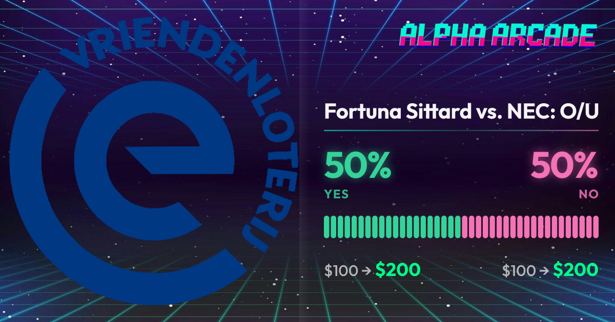 YES 50% / NO 50%