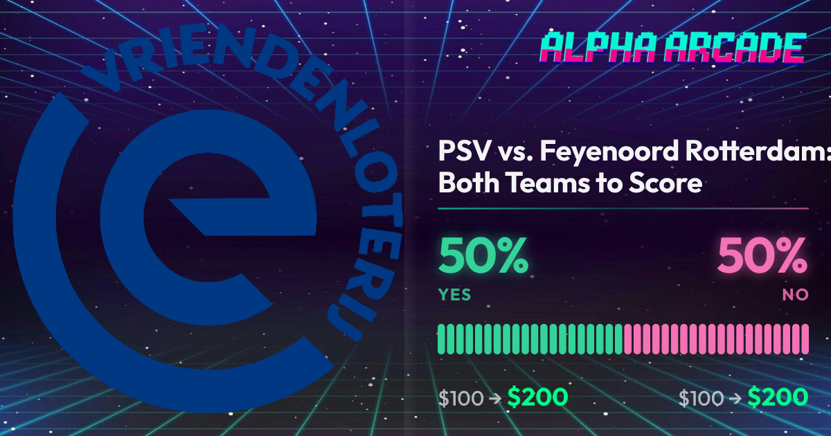 YES 50% / NO 50%