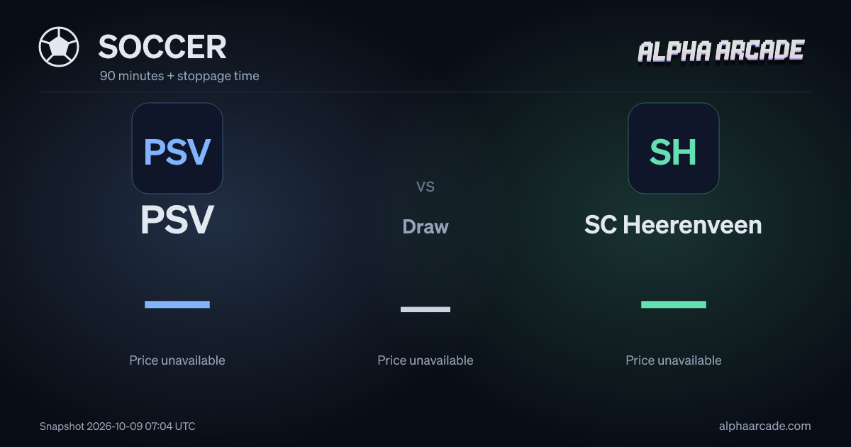 SOCCER: PSV — / Draw — / SC Heerenveen —