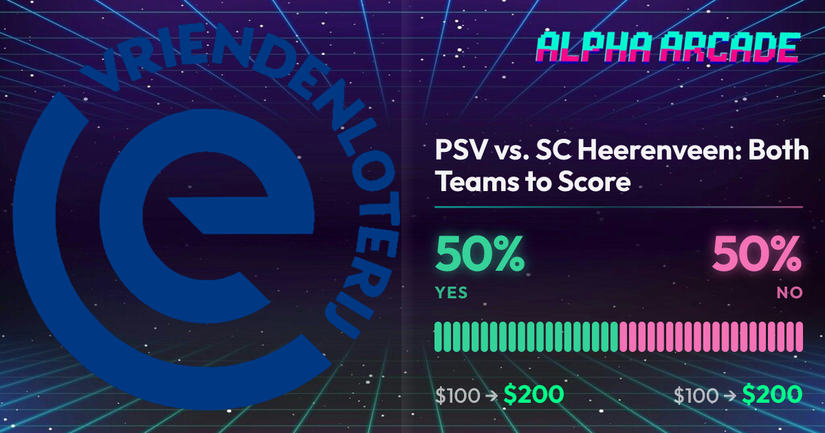 YES 50% / NO 50%