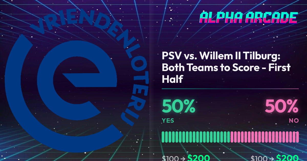 YES 50% / NO 50%