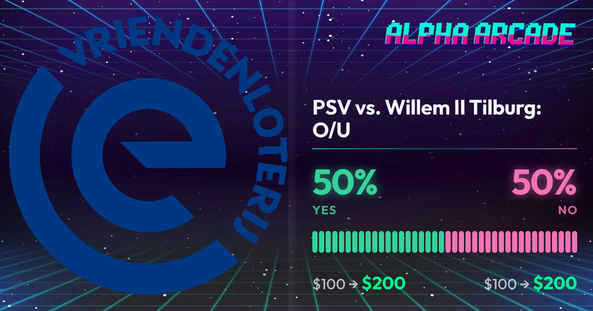 YES 50% / NO 50%