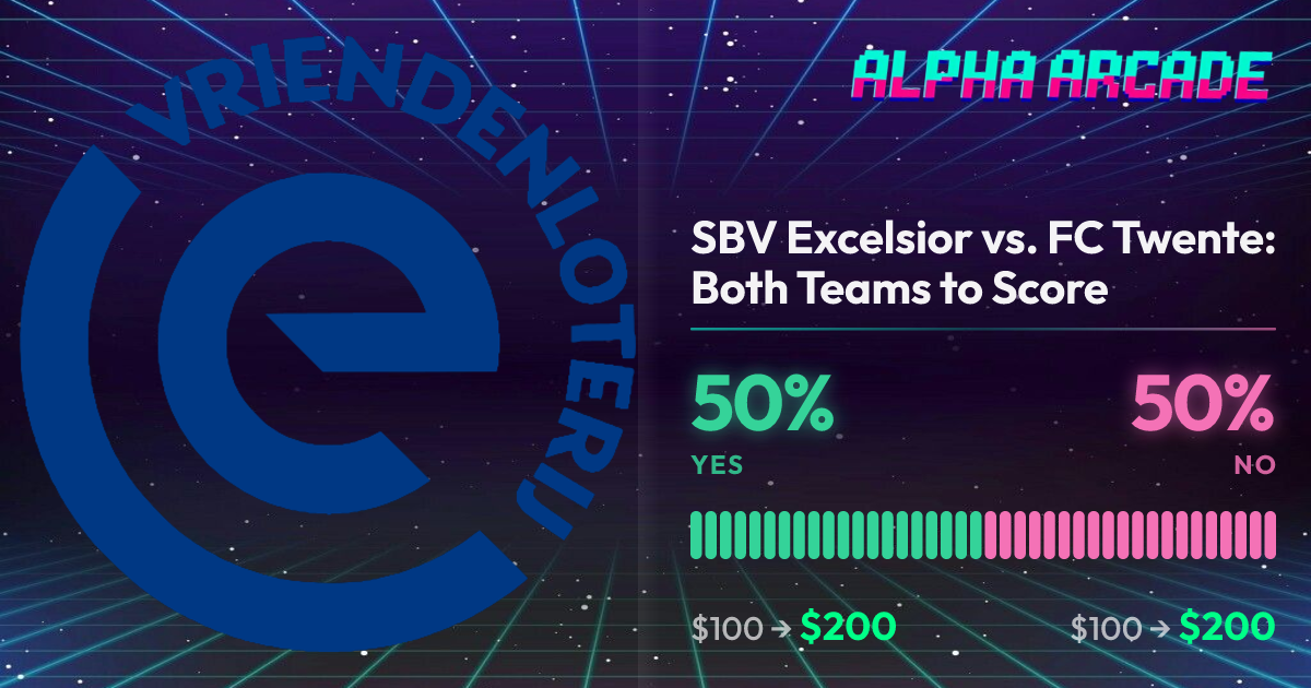 YES 50% / NO 50%