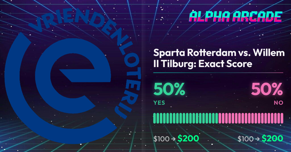 YES 50% / NO 50%