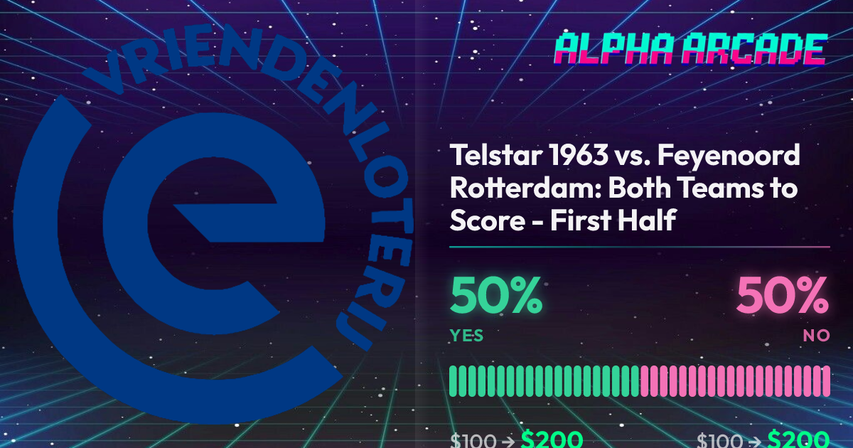YES 50% / NO 50%