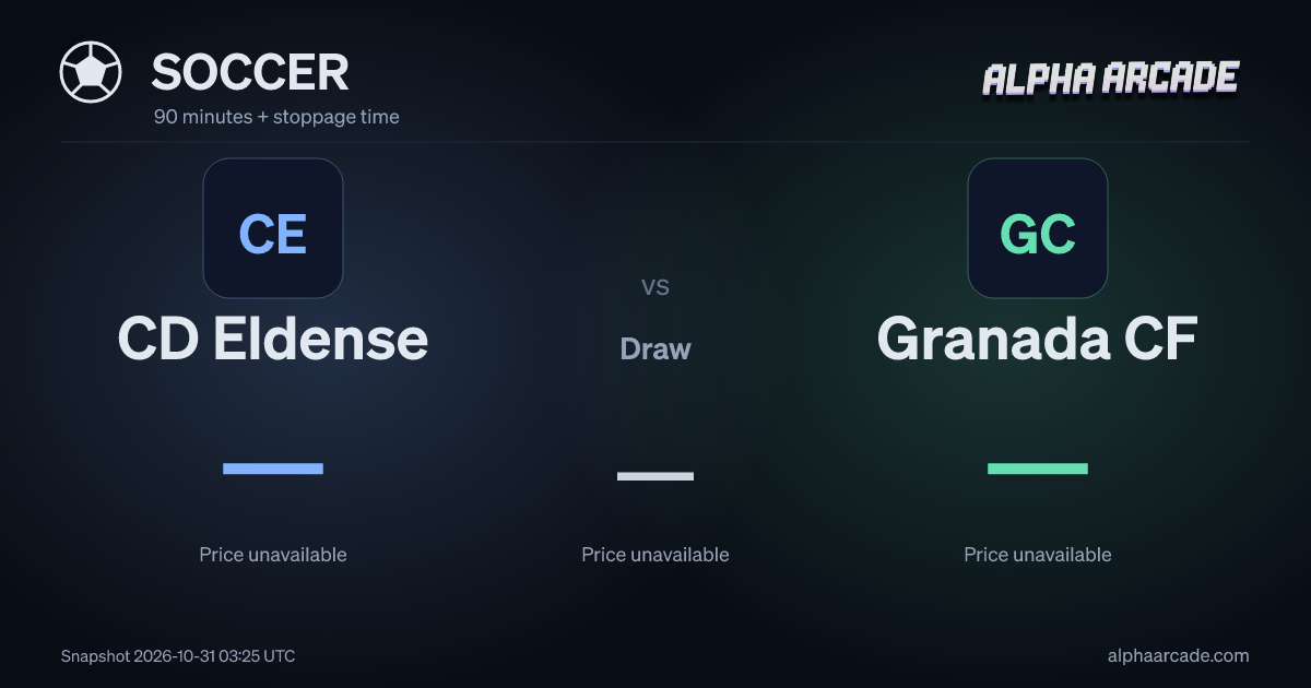 SOCCER: CD Eldense — / Draw — / Granada CF —