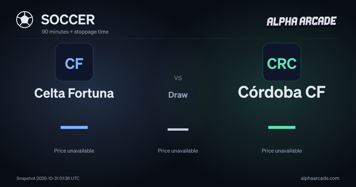 SOCCER: Celta Fortuna — / Draw — / Córdoba CF —