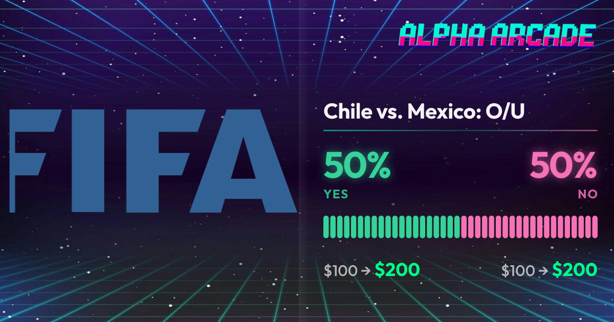 YES 50% / NO 50%