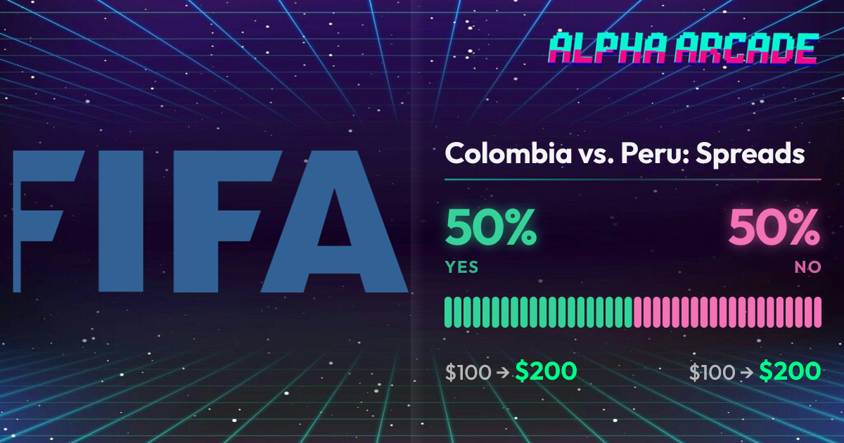 YES 50% / NO 50%