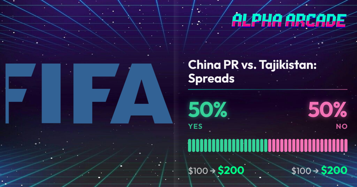 YES 50% / NO 50%