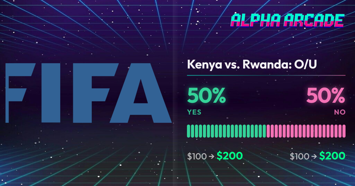 YES 50% / NO 50%