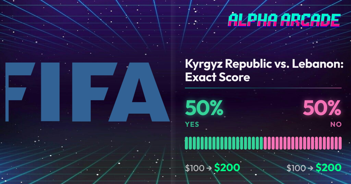 YES 50% / NO 50%