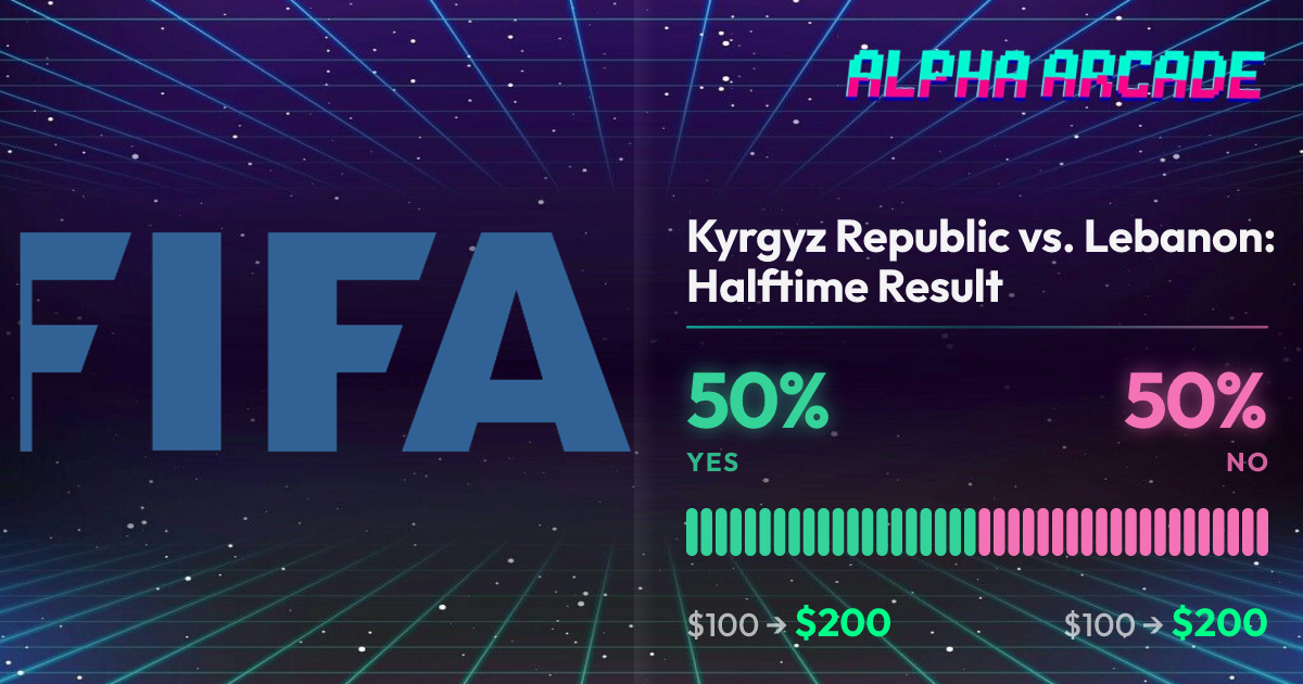 YES 50% / NO 50%