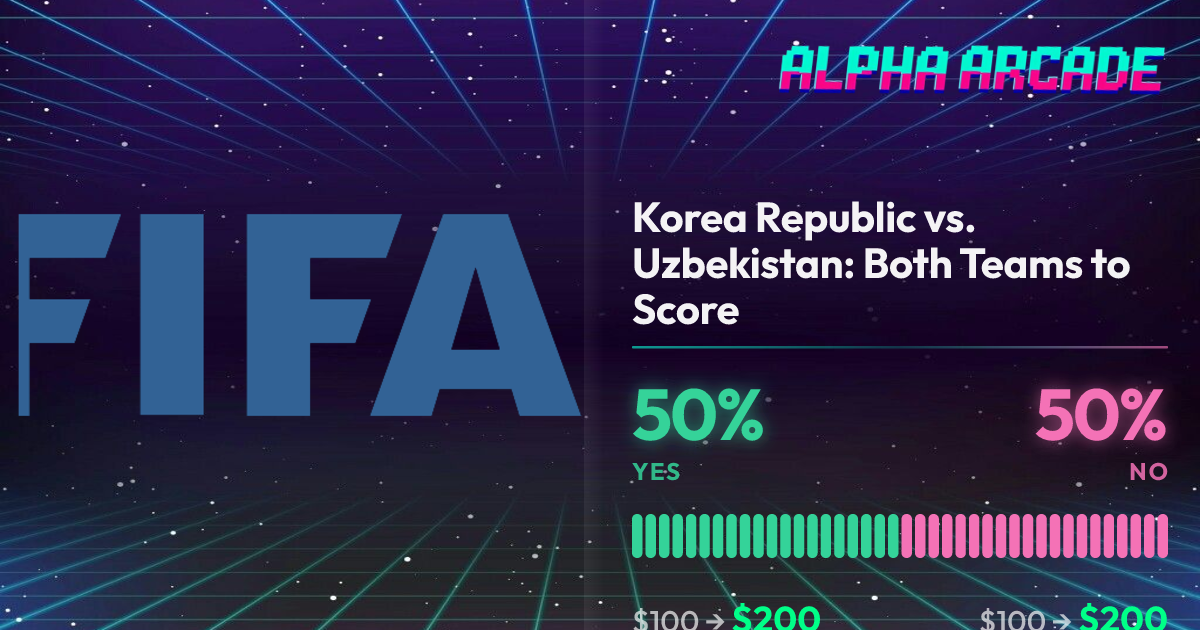 YES 50% / NO 50%