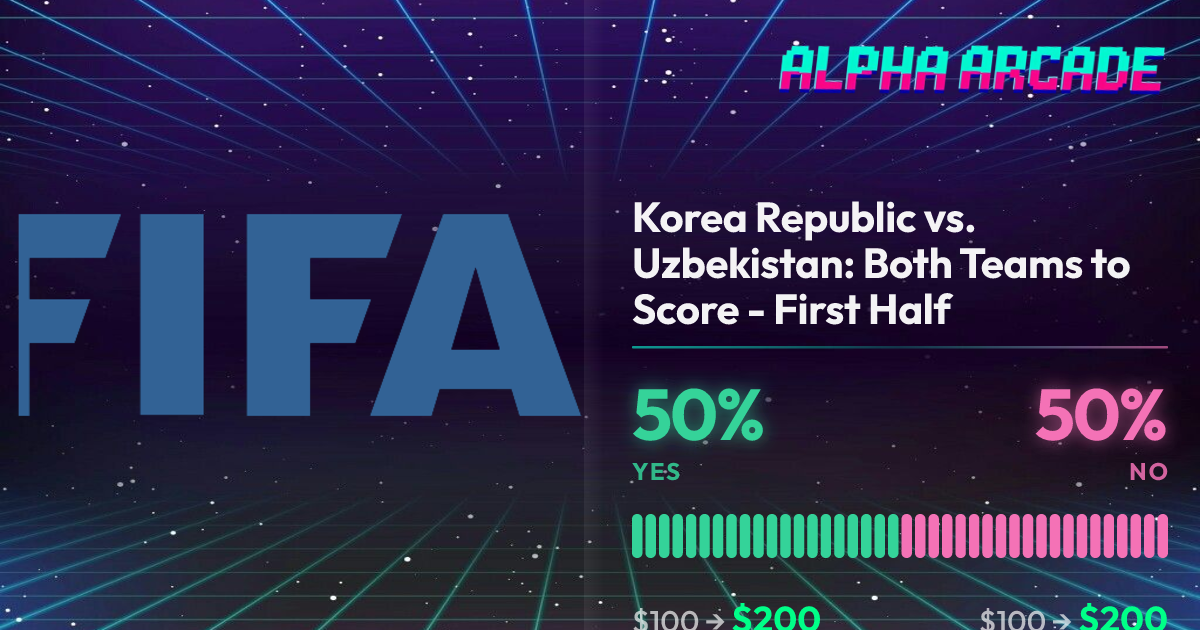 YES 50% / NO 50%
