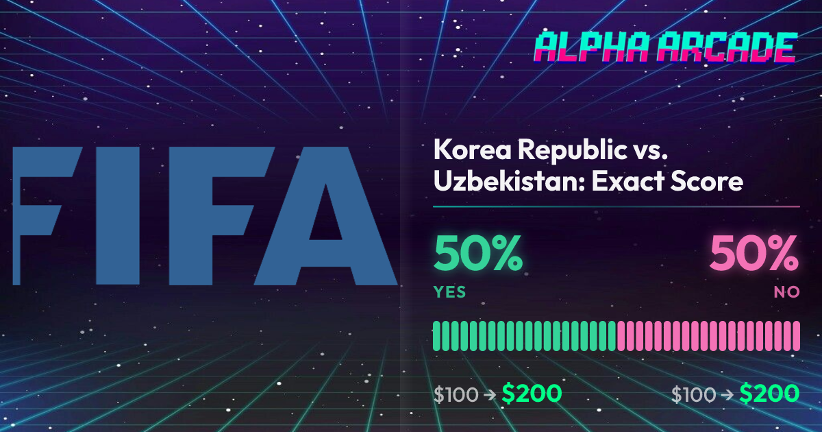 YES 50% / NO 50%
